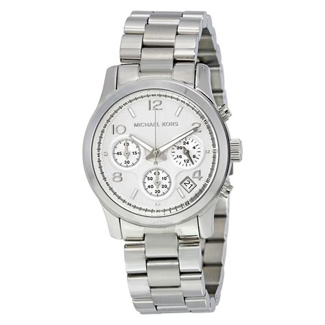 michael kors mk5076 black|Michael Kors silver runway.